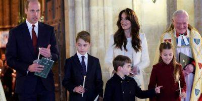 Семейный выход. Кейт Миддлтон и принц Уильям с тремя детьми посетили рождественский концерт в Вестминстерском аббатстве