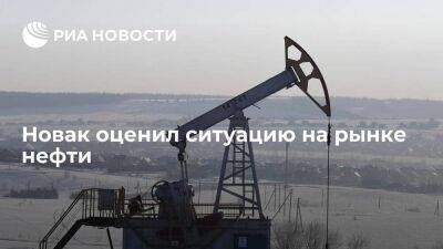 Новак назвал ситуацию на нефтяном рынке достаточно стабильной, а цены приемлемыми