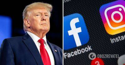 Дональд Трамп получил доступ к аккаунтам в Facebook и Instagram после 2-летней блокировки