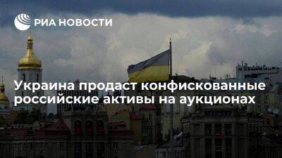 Шмыгаль: правительство Украины продаст конфискованные российские активы на аукционах