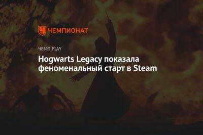 Hogwarts Legacy показала феноменальный старт в Steam