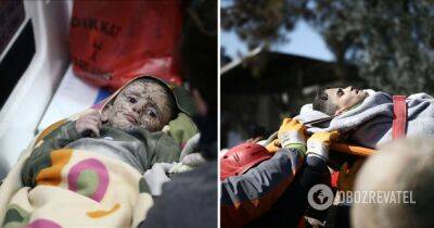 Землетрясение в Турции – в городе Кахраманмараш спасли 1,5-летнего малыша и его 7-летнего брата через 105 часов после землетрясения – фото - obozrevatel.com - Сирия - Турция - Кахраманмараш
