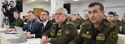 Министр обороны Беларуси Виктор Хренин побывал в ГГУ имени Ф. Скорины