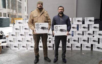 Фронтовые разведчики получили 50 дронов DJI Mavic 3