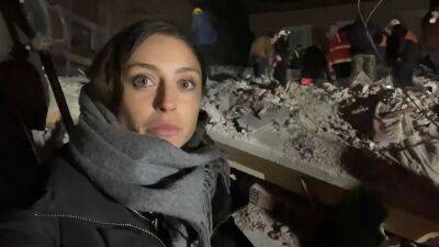 Поиск выживших под завалами в Антакье