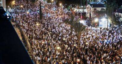 Шестую неделю тысячи людей митингуют в Израиле против реформы правосудия