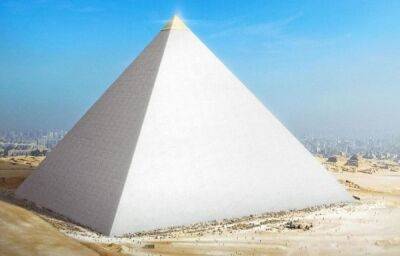 Пирамиды в Египте – как выглядели при строительстве – данные исследования