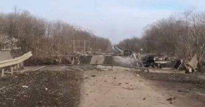 На Донбассе подорвали мост, соединяющий Бахмут и Константиновку, — СМИ (видео)