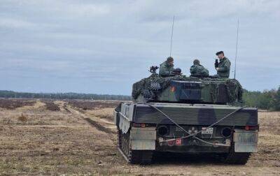 ВСУ тренируются в Польше на танках Leopard 2