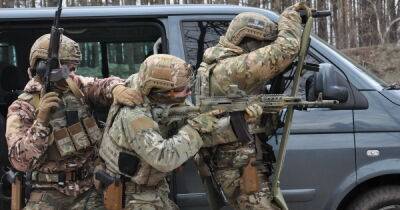 СБУ и Силы обороны учились ловить диверсантов из Беларуси
