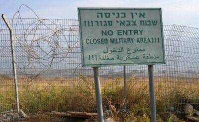Гражданин Израиля, пересекший границу с Ливаном, благополучно вернулся домой