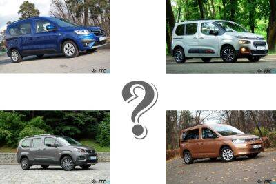 Гид покупателя: Топ 4 автомобиля-фургона – Citroen Berlingo, Peugeot Rifter, Renault Express, Volkswagen Caddy