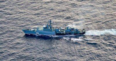 Россия переместила подальше свои корабли на фоне новостей о передаче ВСУ дальнобойного оружия
