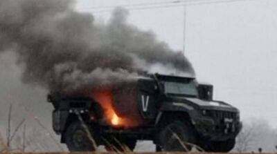 В Новой Каховке подорвали автомобиль с российскими оккупантами