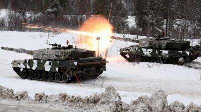 Украина получит от Норвегии до 12 танков и боеприпасы