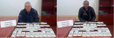 В Кашкадарье двое валютчиков пытались сбыть партию фальшивых долларов, привезенных из Казахстана