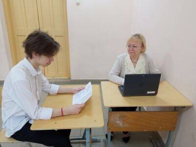 8 февраля итоговое собеседование по русскому языку сдавали девятиклассники Кунгурского округа