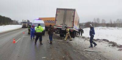 Очередное ДТП с пострадавшими недалеко от Кунгура на трассе Пермь-Екатеринбург