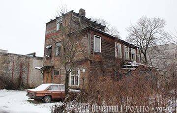 В центре Гродно выкупили уникальный жилой дом в аварийном состоянии