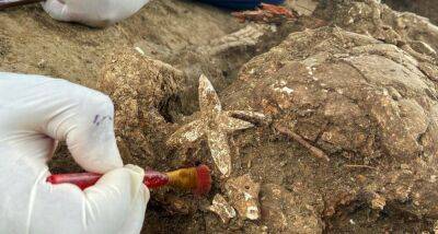 В Мексике археологи раскопали древнее захоронение: в курганах были остатки людей
