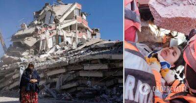 В Турции спустя 10 дней после землетрясения из-под завалов спасли 17-летнюю девушку - фото