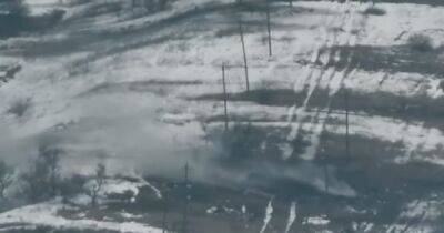 "Минус пехота противника": артиллеристы ВСУ взорвали россиян под Бахмутом (видео)
