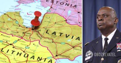 Ллойд Остин - Ханно Певкур - США готовы защищать страны Балтии в случае необходимости – заявление Пентагона - obozrevatel.com - Россия - США - Украина - Эстония - Литва - Вильнюс - Латвия - Таллинн