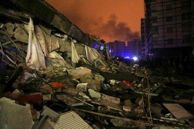 В Турции и Сирии произошли землетрясения магнитудой более пяти