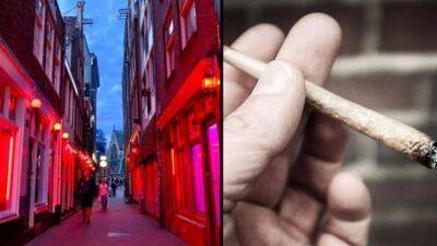 В Амстердаме запретят марихуану в квартале «красных фонарей». И алкоголь тоже