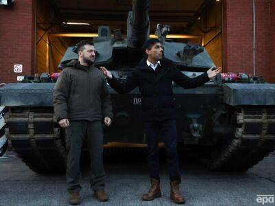 Сунак призвал предоставить Украине долгосрочные гарантии безопасности и процитировал Зеленского