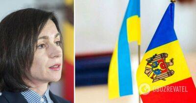 Майя Санду заявила, что Украина защищает Молдову в гибридной войне России