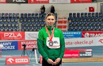 Кристина Тимановская завоевала свою первую медаль после отъезда из Беларуси