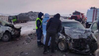 В ДТП с тремя автомобилями на трассе «Волга» в Татарстане погиб один из водителей