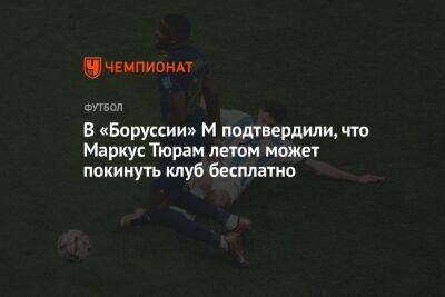 В «Боруссии» М подтвердили, что Маркус Тюрам летом может покинуть клуб бесплатно