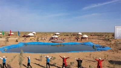 Вновь объявлен тендер на строительство водопровода, дорог и домов в этрапе Кизыларват (Сердар)
