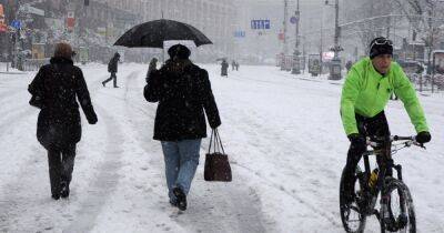 Снегопады и морозы до -16: украинцев предупредили об ухудшении погоды в начале февраля (фото)