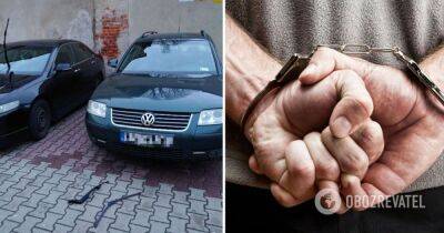 Украинцы в Польше - в Бельско-Бяла задержан украинец, который разбил несколько авто - фото