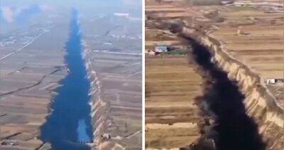 Опубликованы кадры разлома земной коры длиной 200 км после землетрясений в турецком Хатае