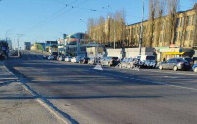 Центр Киева перекрыли для автомобилей