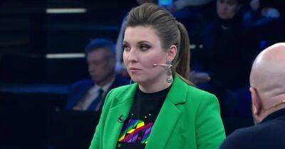 Скабеева в эфире росТВ заявила, что Байдену "включили" воздушную тревогу в Киеве (видео)