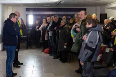 День памяти Героев Небесной Сотни: евромайдановцы собирались в центре Харькова