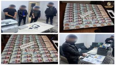 В Андижанской области задержали фальшивомонетчика, печатавшего 100- и 200-тысячные купюры