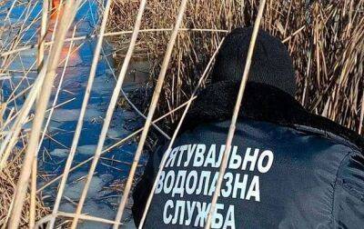На Киевщине нашли мертвым мужчину, накануне провалившегося под лед