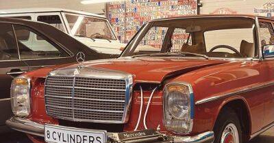 В Украине обнаружен винтажный Mercedes 70-х годов в состоянии нового авто (фото)