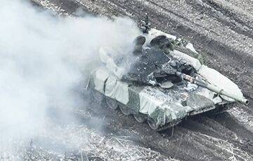 Михаил Жирохов - Бойцы ВСУ подорвали российский танк на мине ТМ-62 - charter97.org - Белоруссия