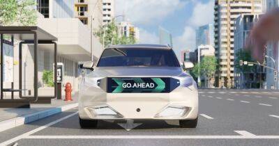 В автомобилях Hyundai появятся светодиодные мониторы на решетке радиатора (видео)