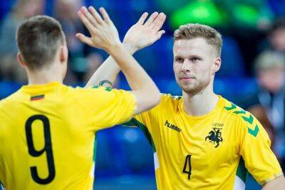 Сборная Литвы оба отборочных матча чемпионата мира по футзалу против Беларуси проведёт на нейтральном поле