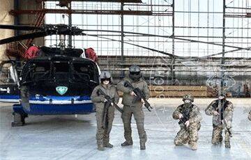Украинская разведка «засветила» американский вертолет «Черный ястреб»