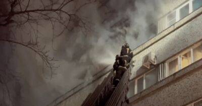 Поджег жилец: в Москве горит 16-этажный отель "МКМ", есть погибший (видео)