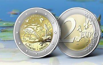 В Литве случайно выпустили монету номиналом два евро, за которую нумизматы готовы отдать несколько тысяч